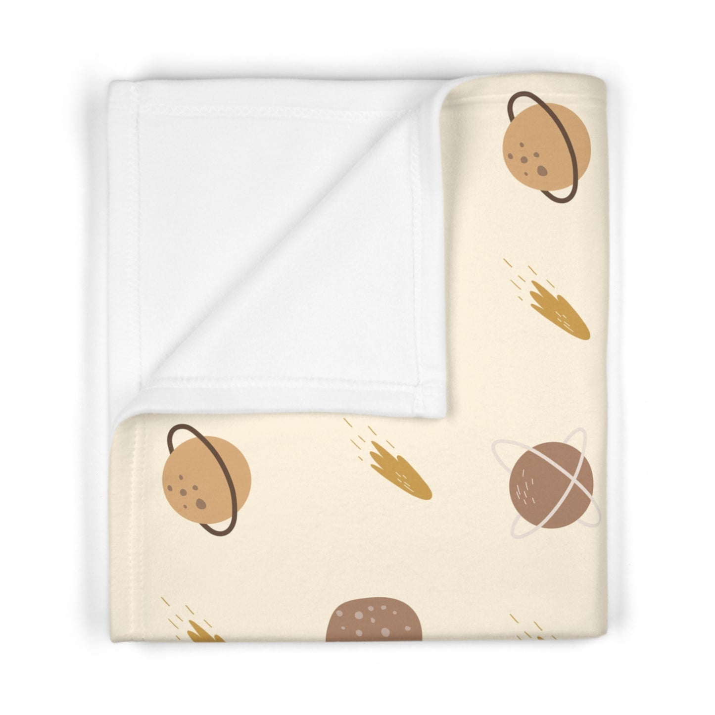Baby Fleece Blanket | Space Theme
