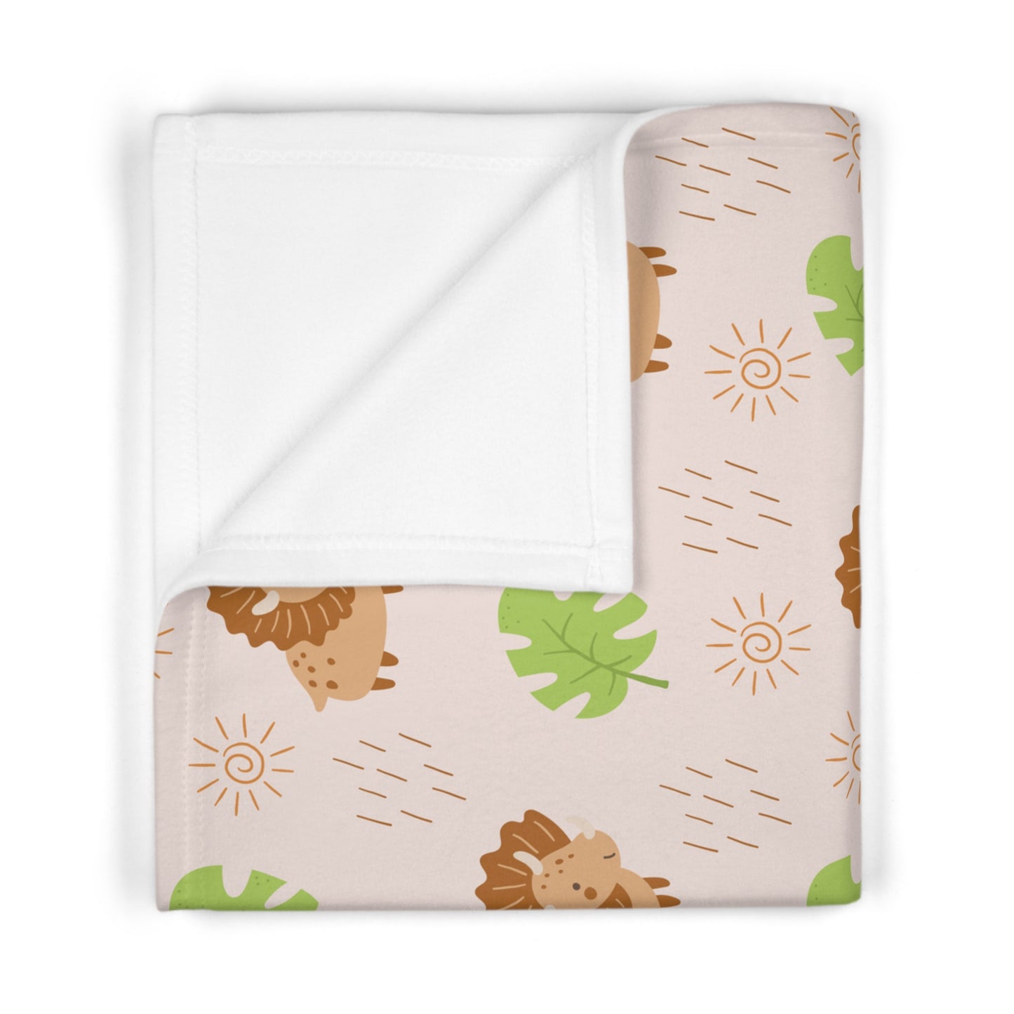 Baby Fleece Blanket | Dinosaur Theme