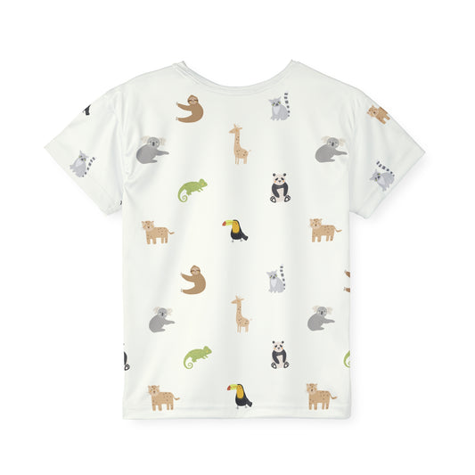 Kids Active T-Shirt | Tropical Theme