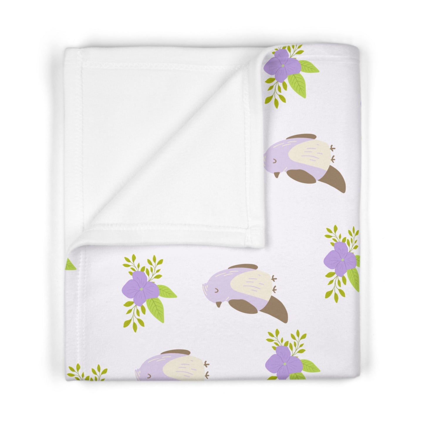 Baby Soft Fleece Blanket | Spring Theme