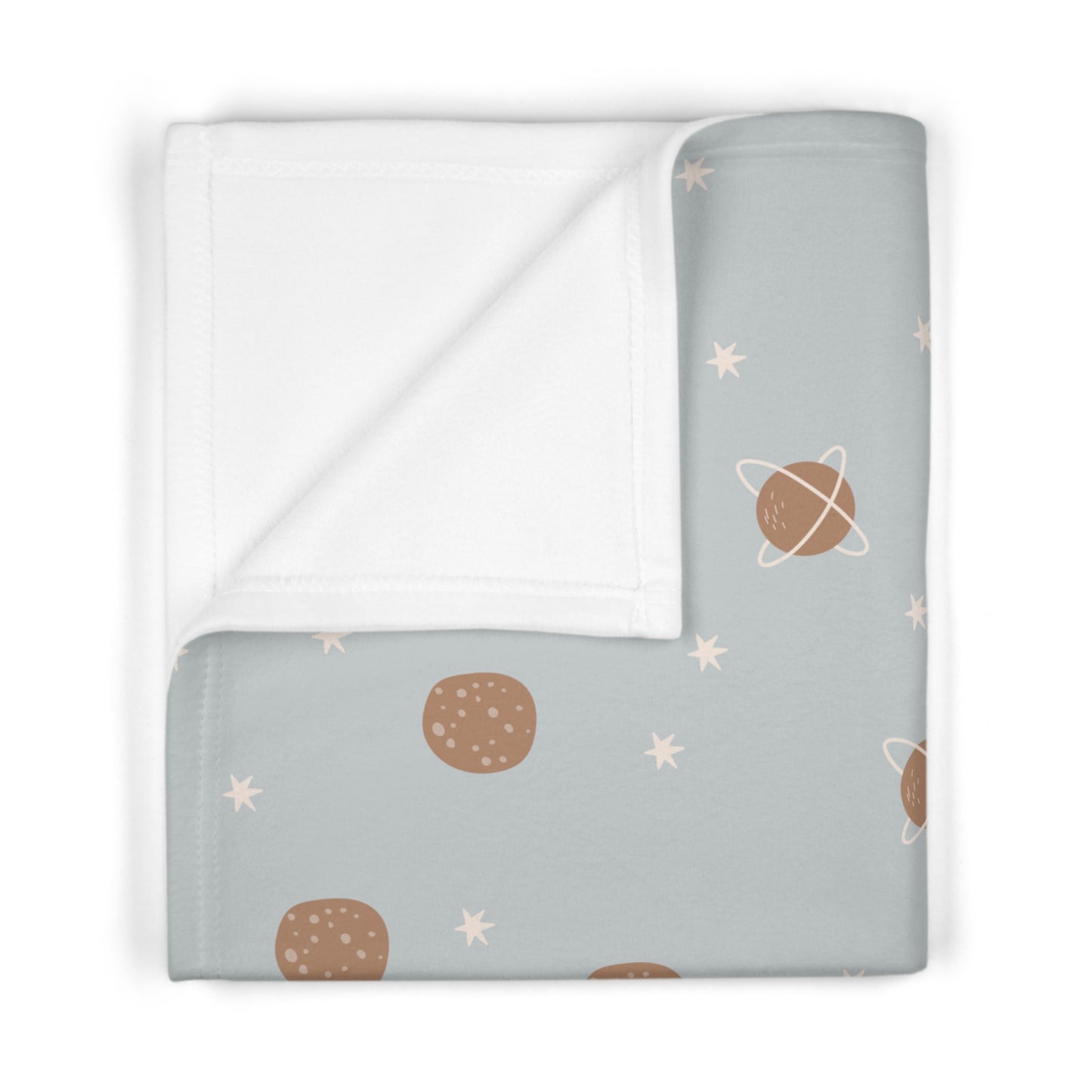 Baby Fleece Blanket | Space Theme