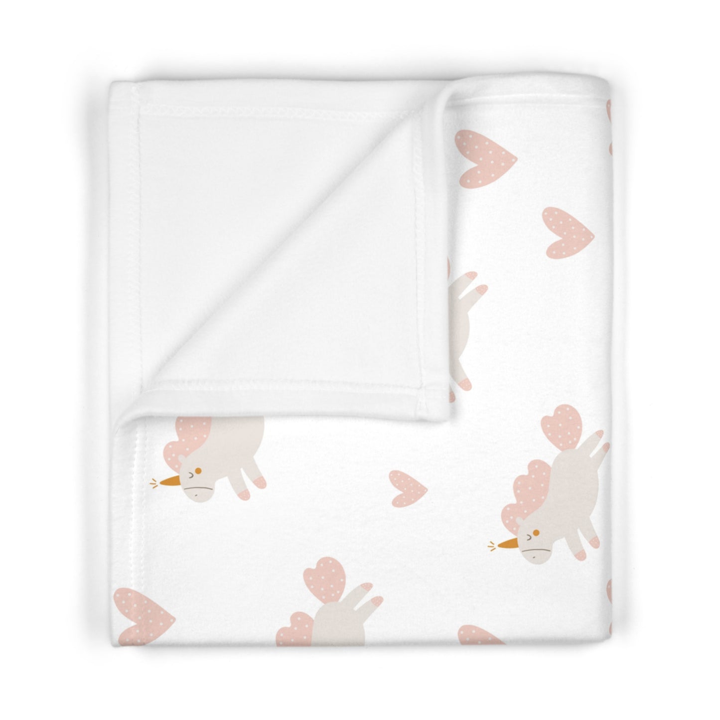 Baby Fleece Blanket | Unicorn Theme