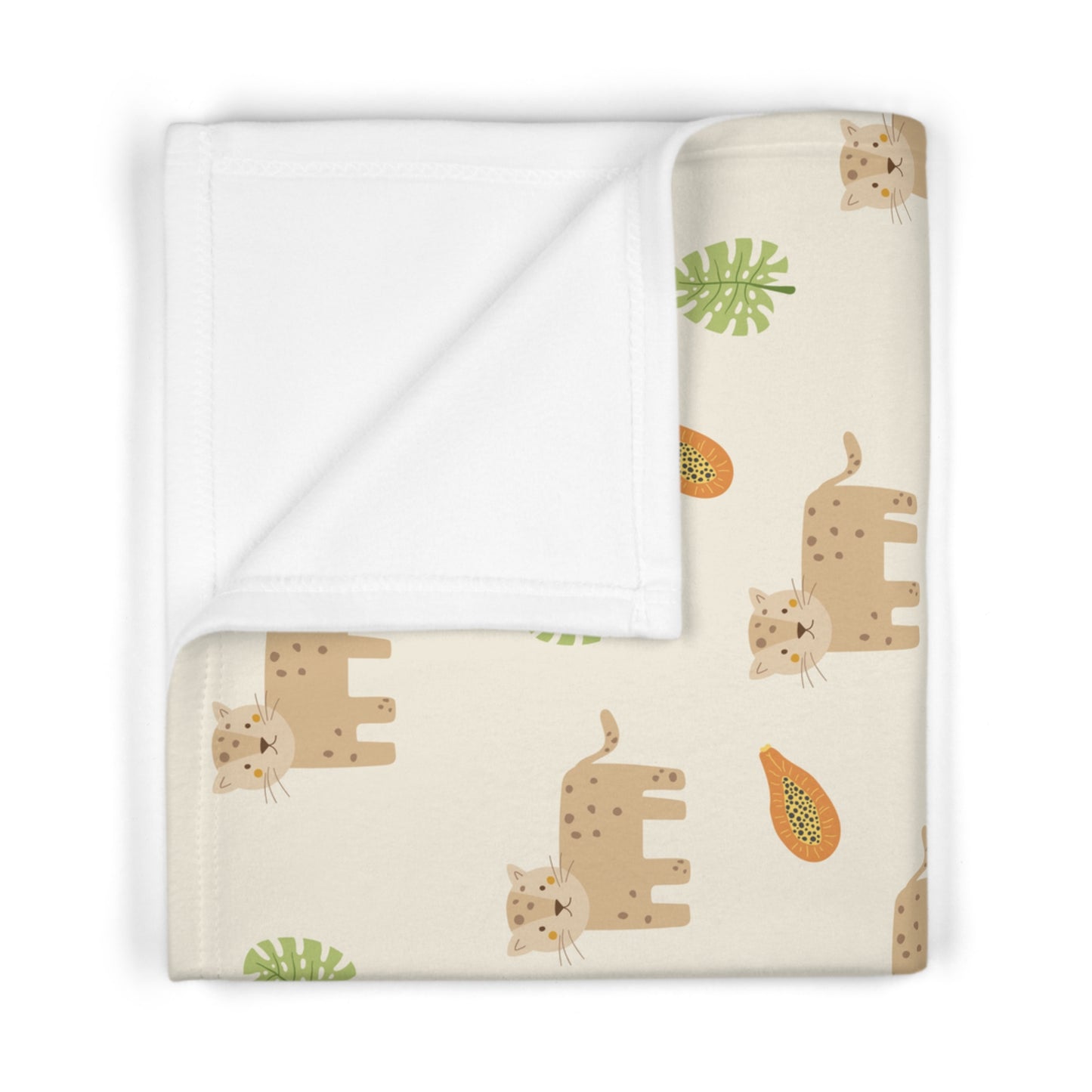 Baby Fleece Blanket | Tropical Theme