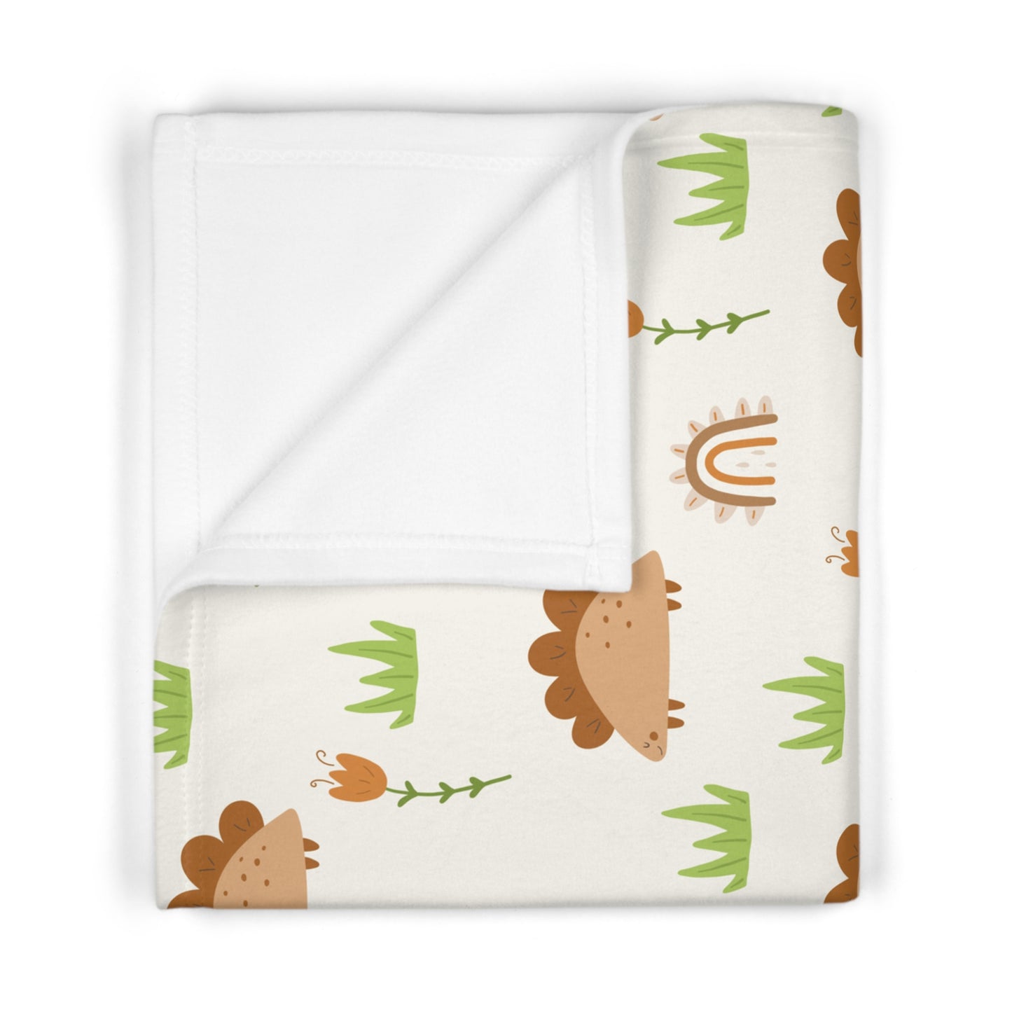 Baby Fleece Blanket | Dinosaur Theme