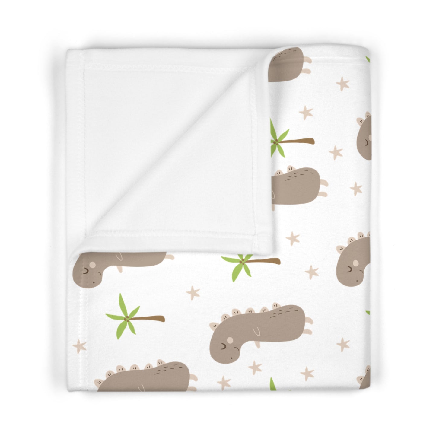 Baby Fleece Blanket | Dinosaur Theme