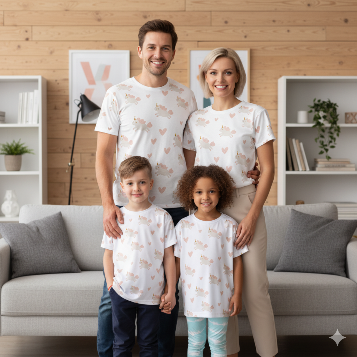 Family Matching Outfits | Unicorn Theme