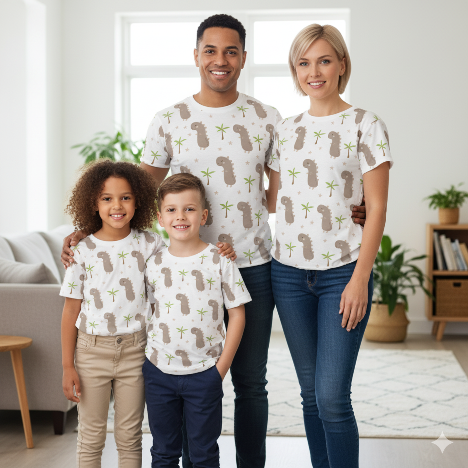 Family Matching Outfits | Dinosaur Theme