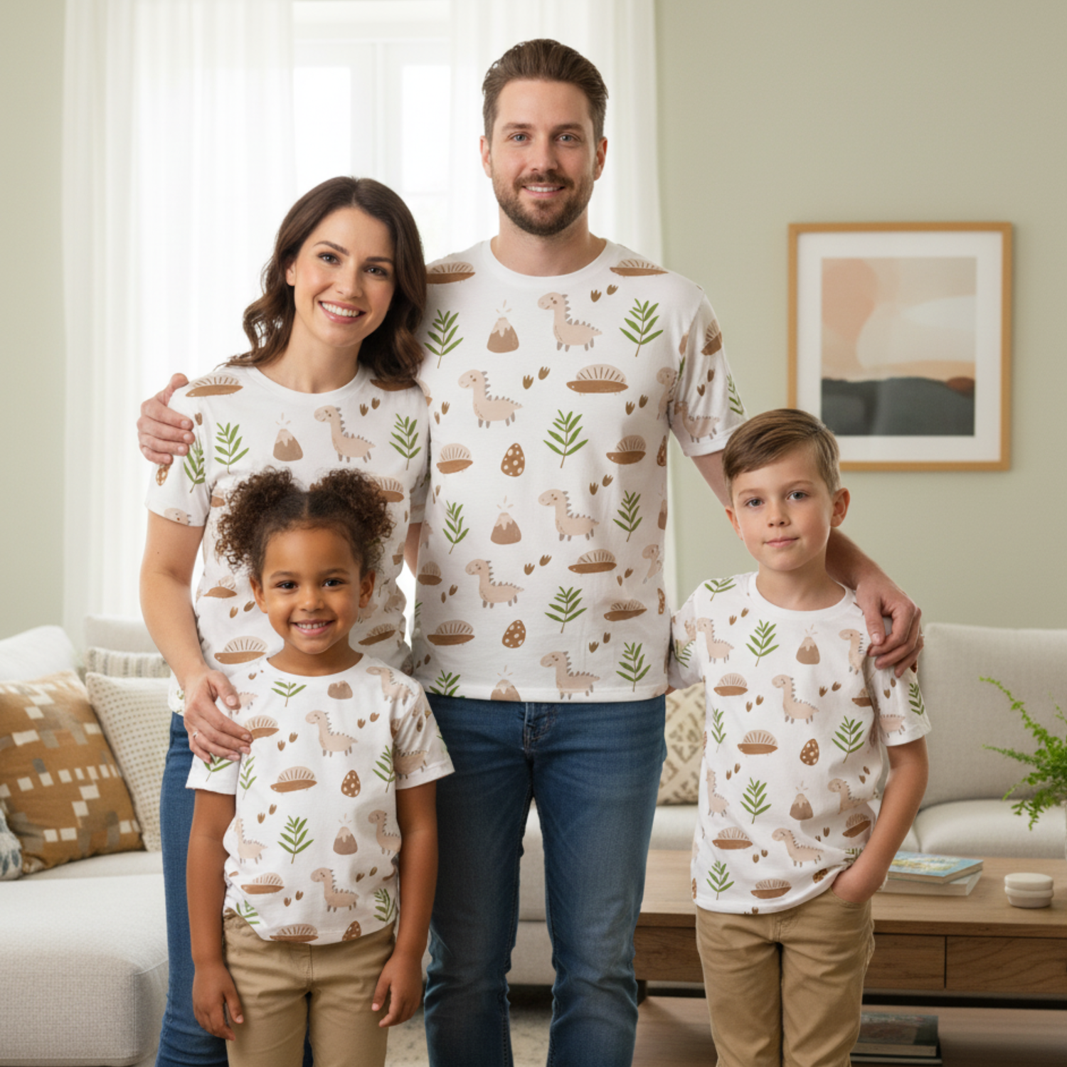 Family Matching Outfits | Dinosaur Theme