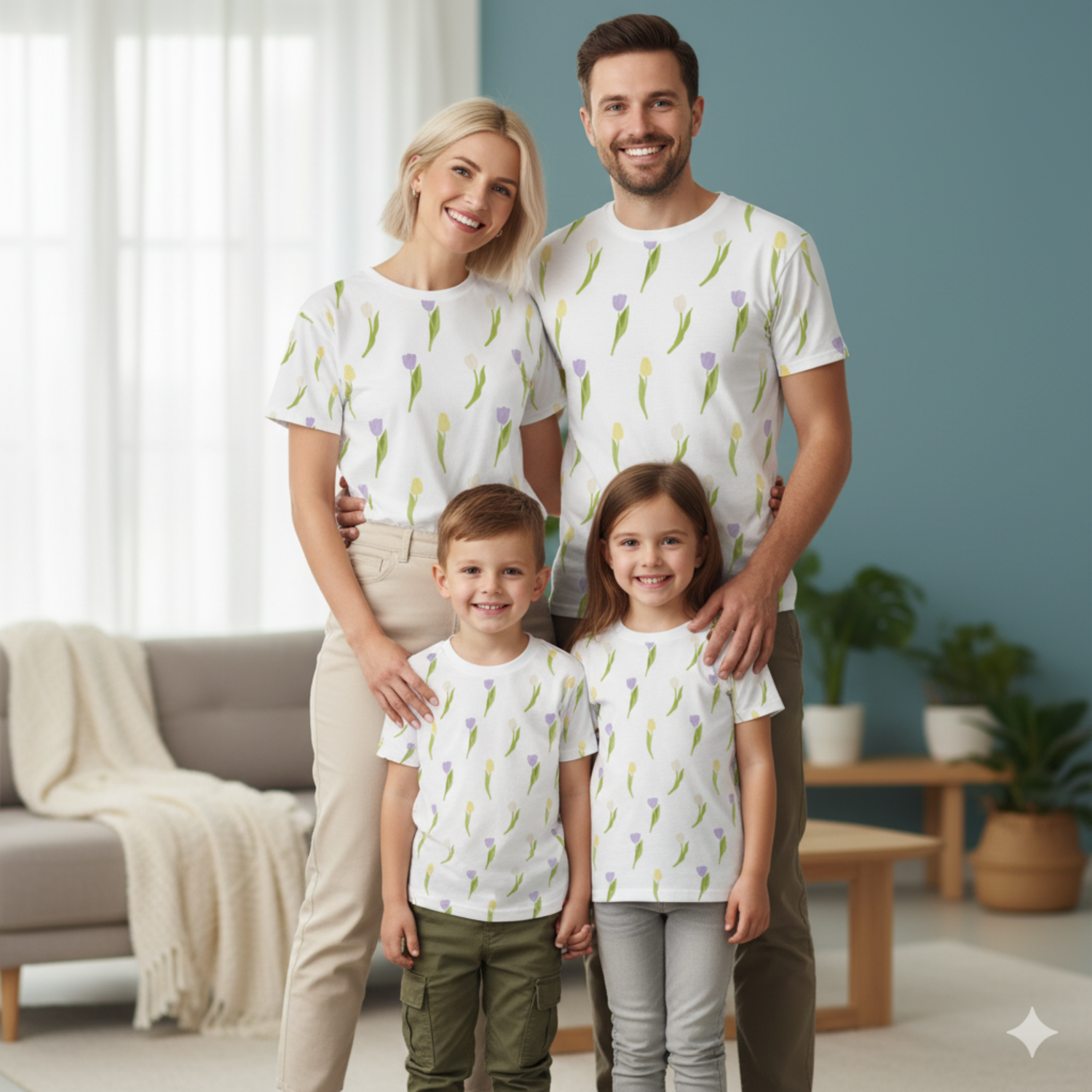 Family Matching Outfits | Spring Theme