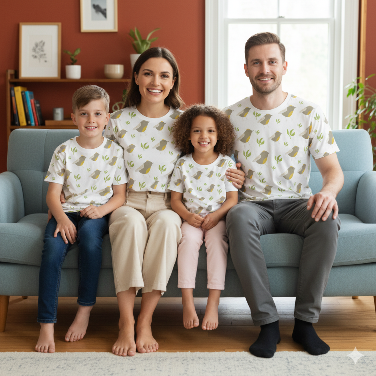 Family Matching Outfits | Spring Theme