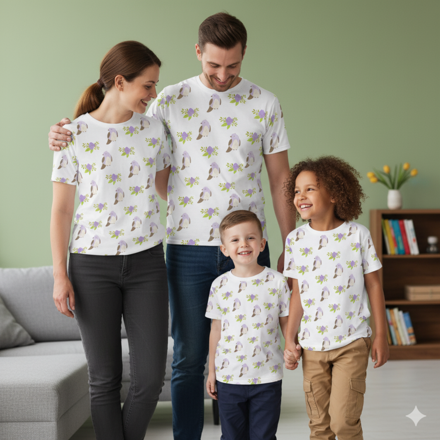 Family Matching Outfits | Spring Theme