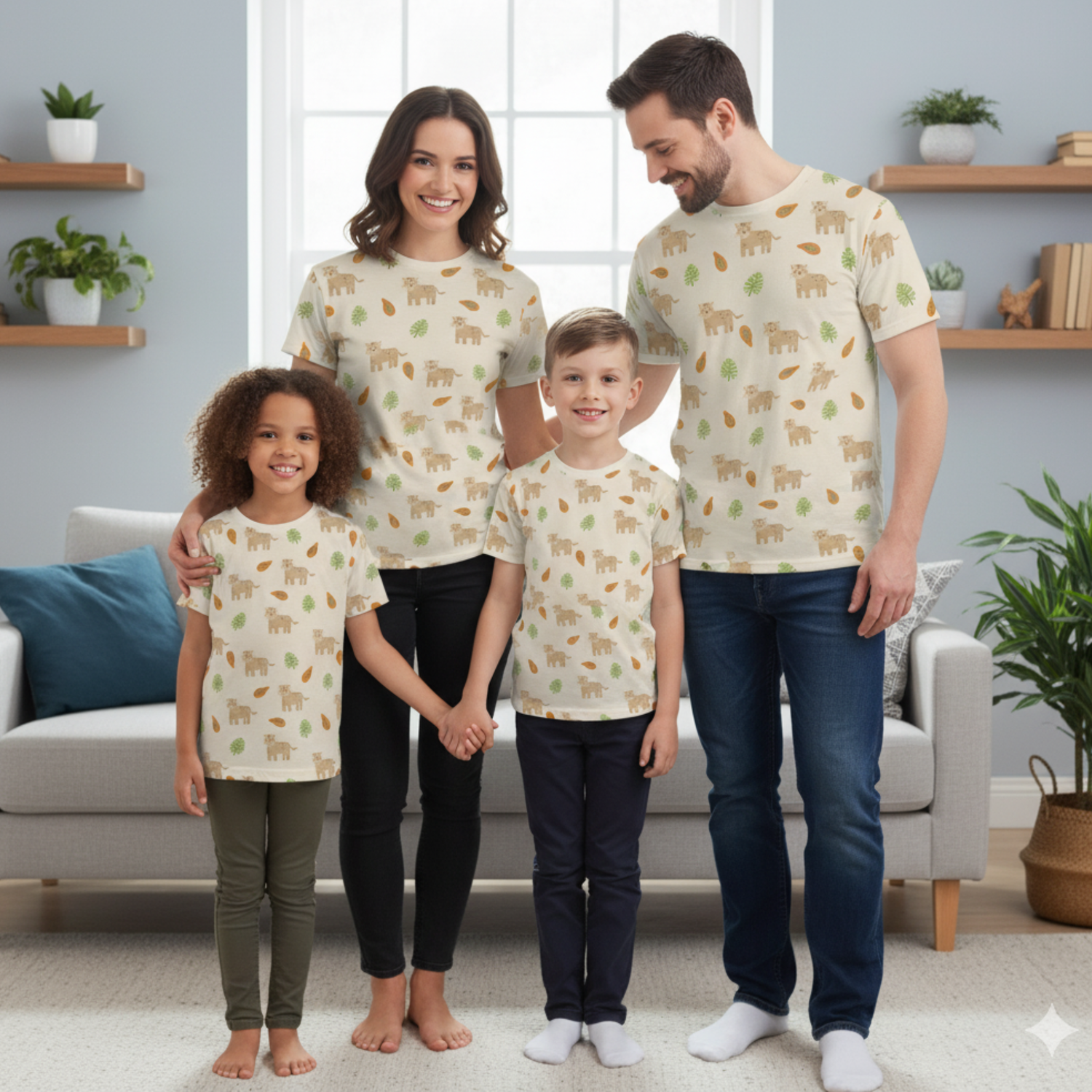 Family Matching Outfits | Tropical Theme
