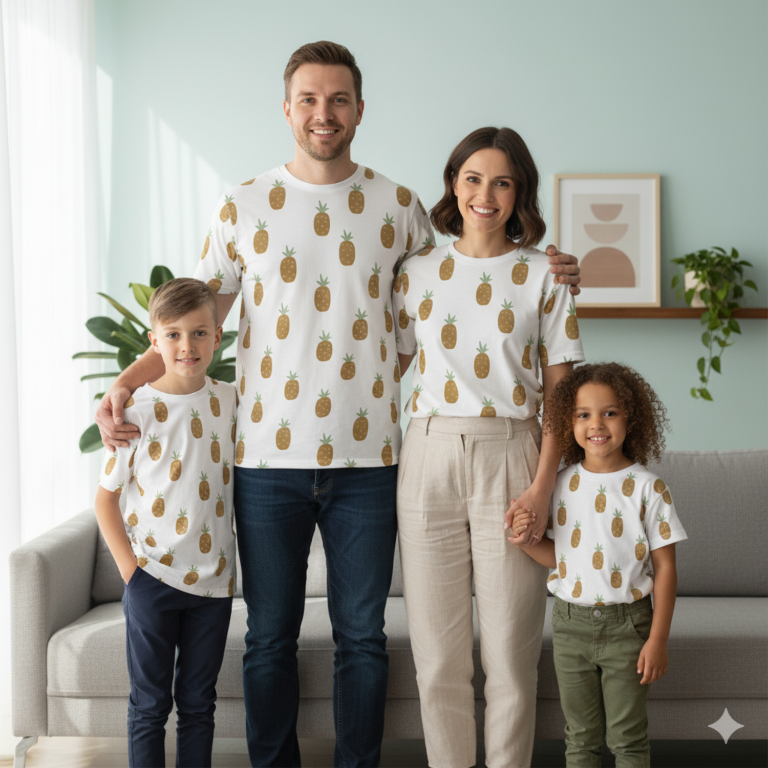 Family Matching Outfits | Tropical Theme