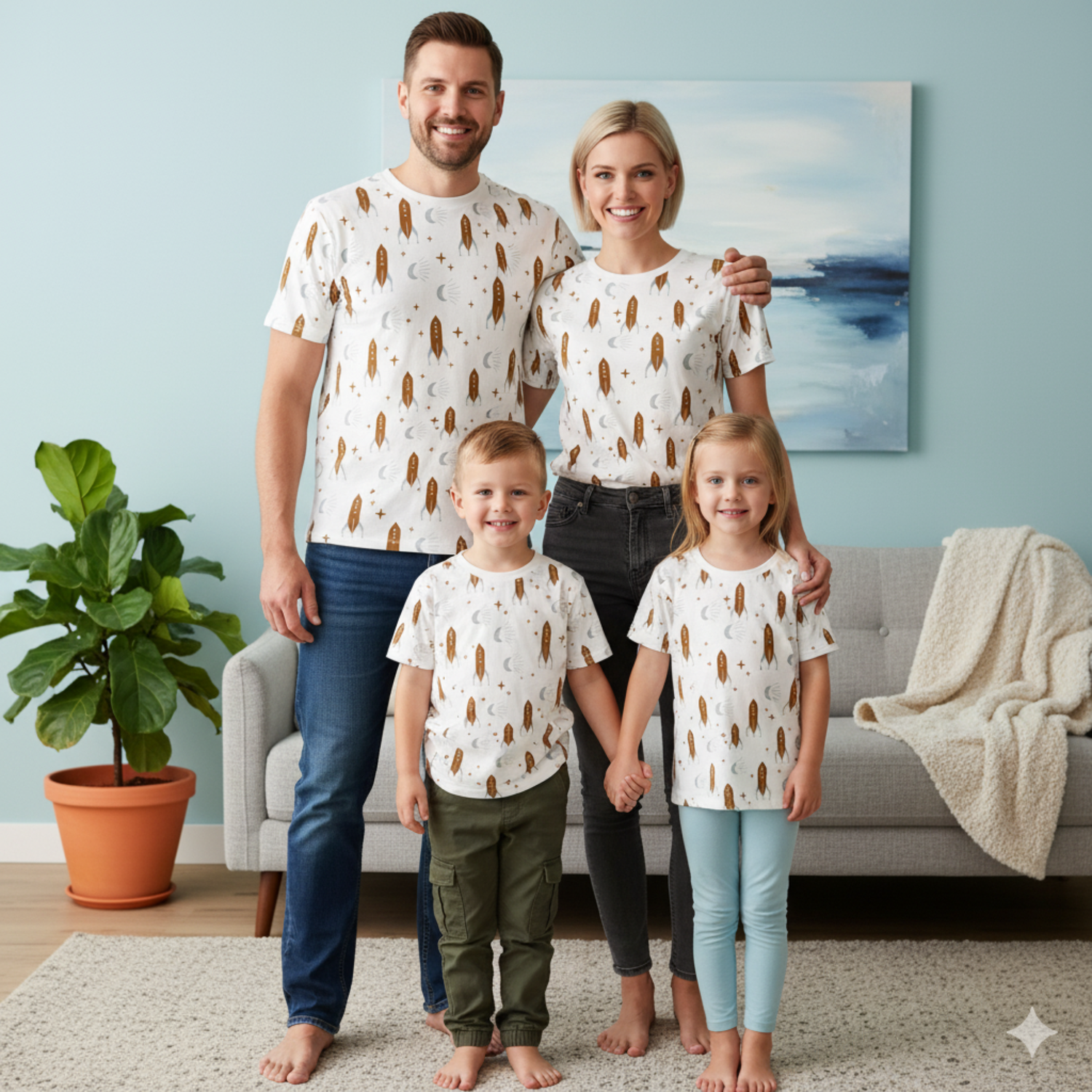 Family Matching Outfits | Space Theme