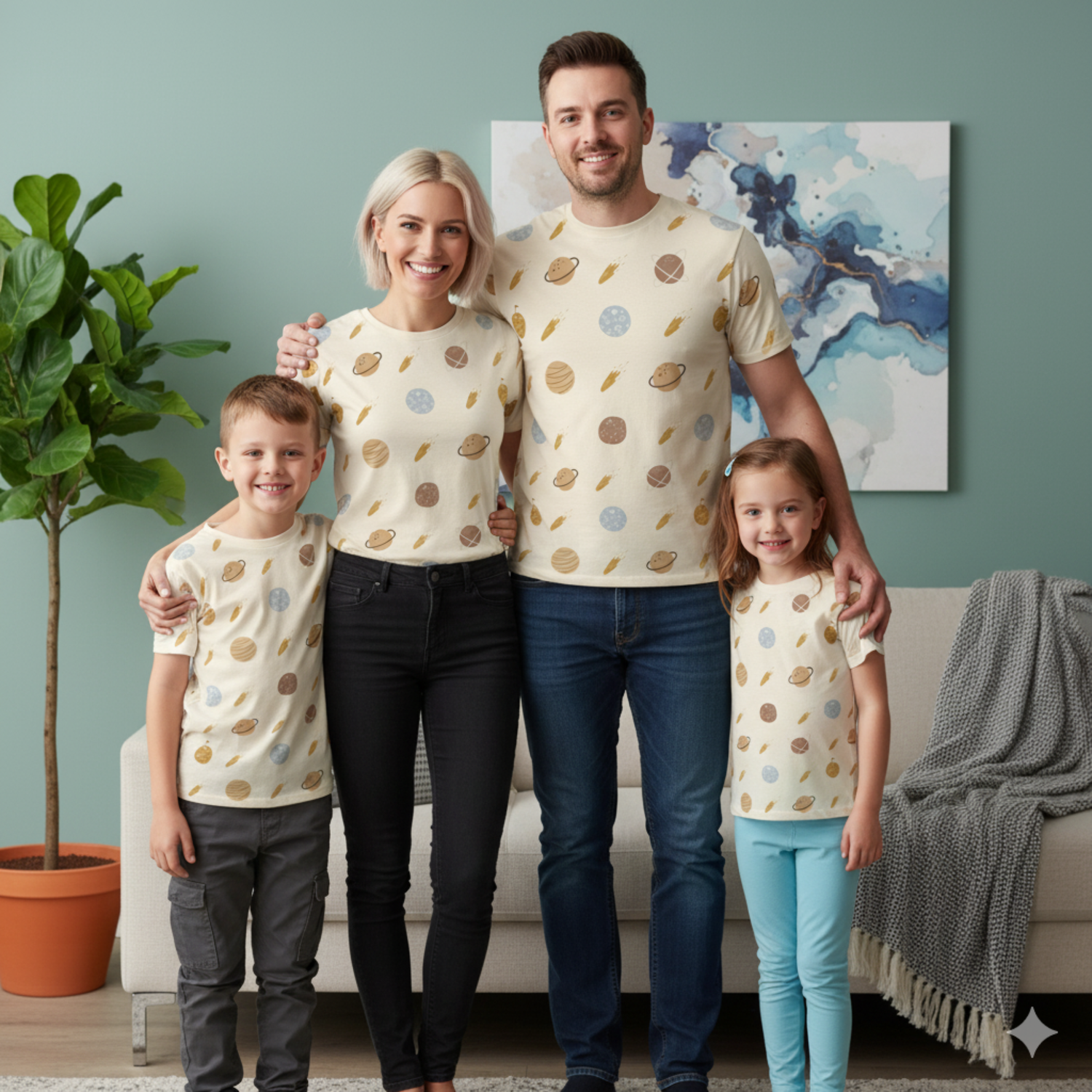 Family Matching Outfits | Space Theme