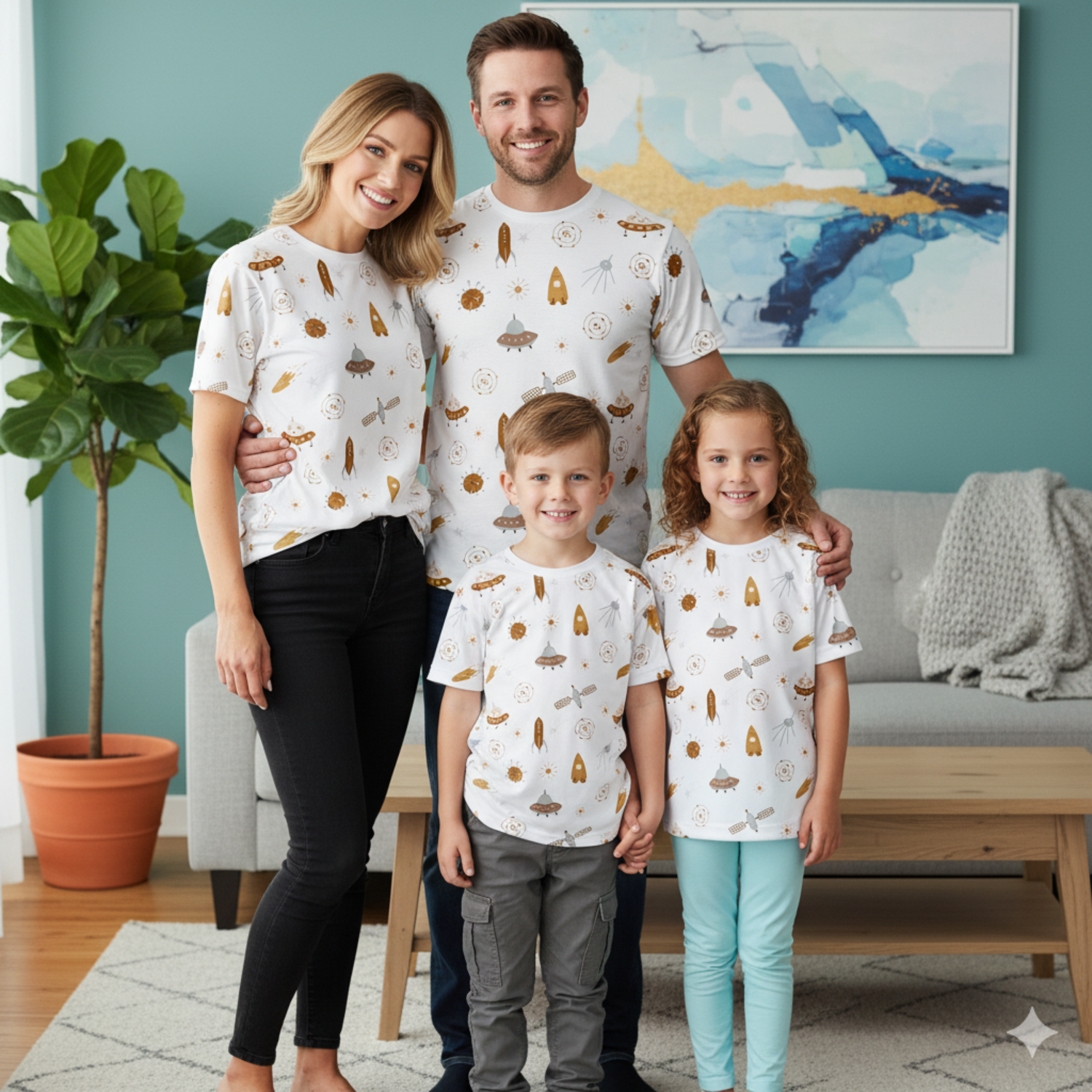 Family Matching Outfits | Space Theme