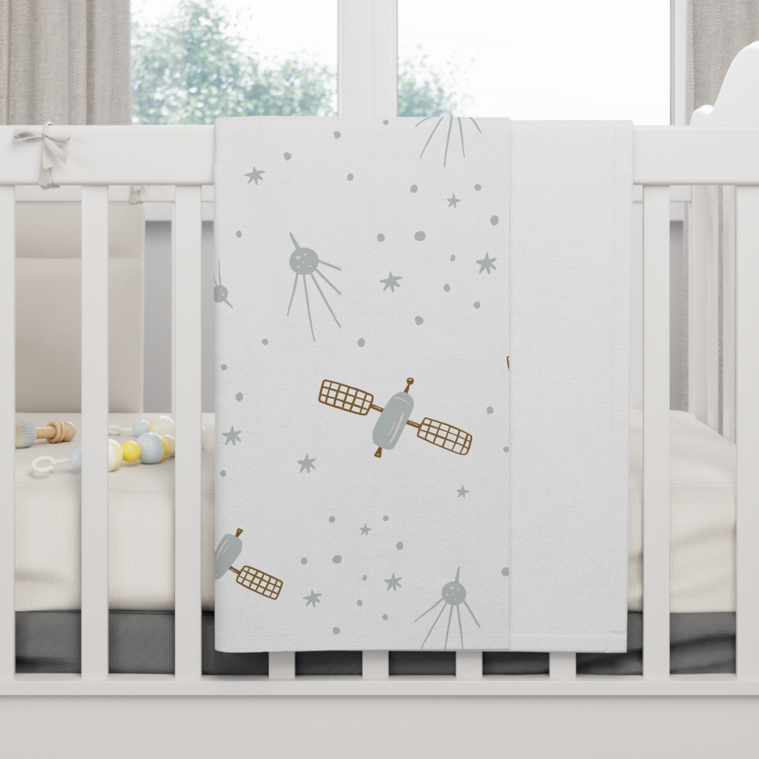 Baby Soft Fleece Blanket | Space Theme