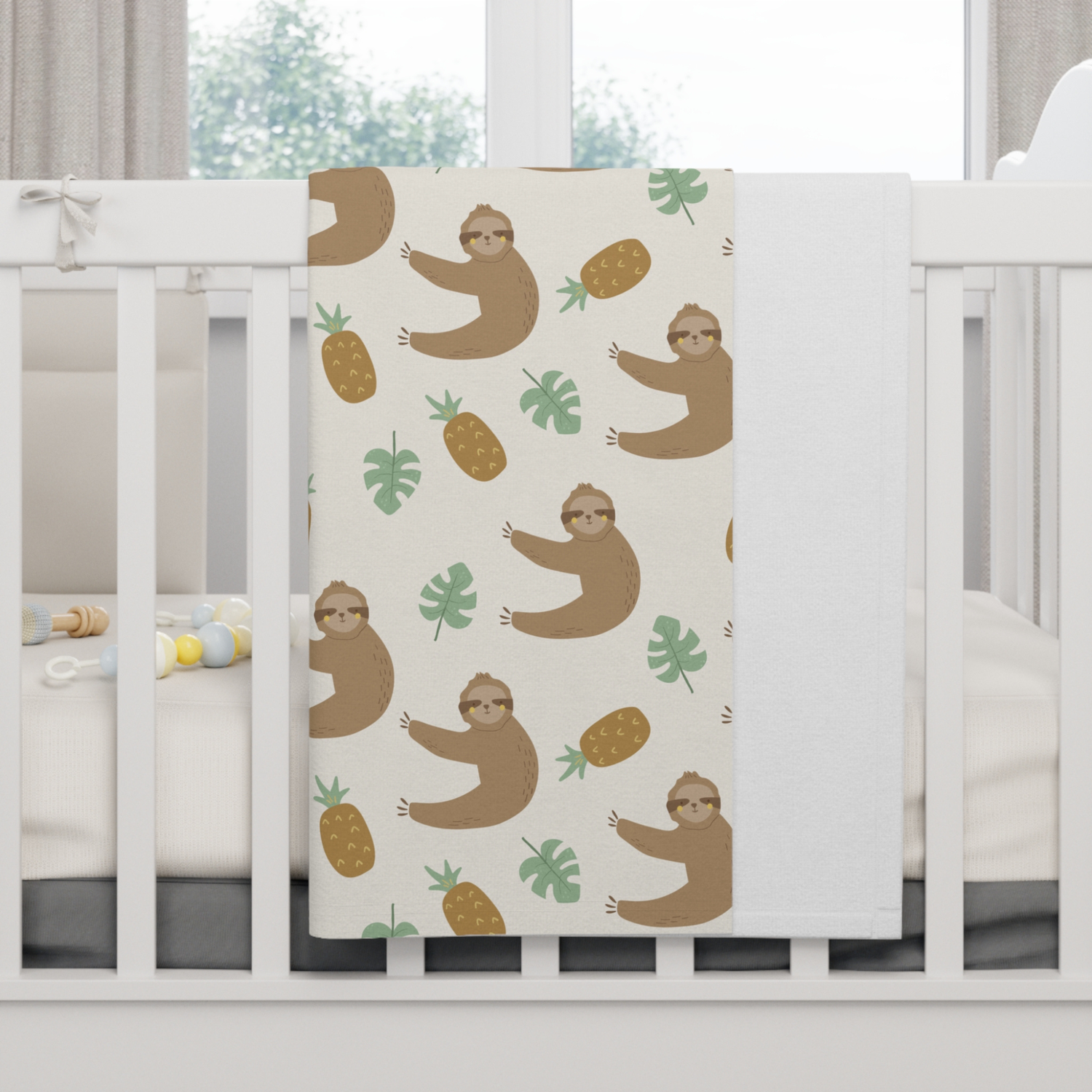 Baby Soft Fleece Blanket | Tropical Theme