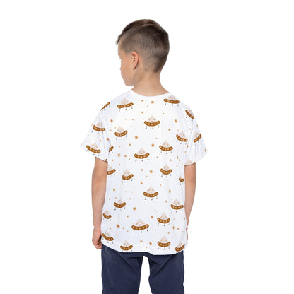 Kids Active T-Shirt | Space Theme