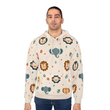 Unisex Pullover Hoodie | Safari Theme