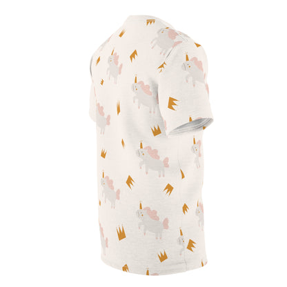 Dad's Cut & Sew T-Shirt | Unicorn Theme