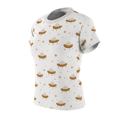 Mom's Cut & Sew T-Shirt | Space Theme