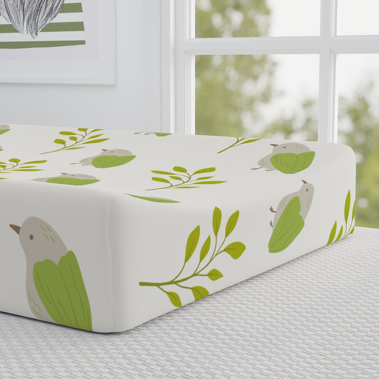 Baby Changing Pad Cover | Spring Theme