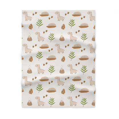 Baby Soft Fleece Blanket | Dinosaur Theme