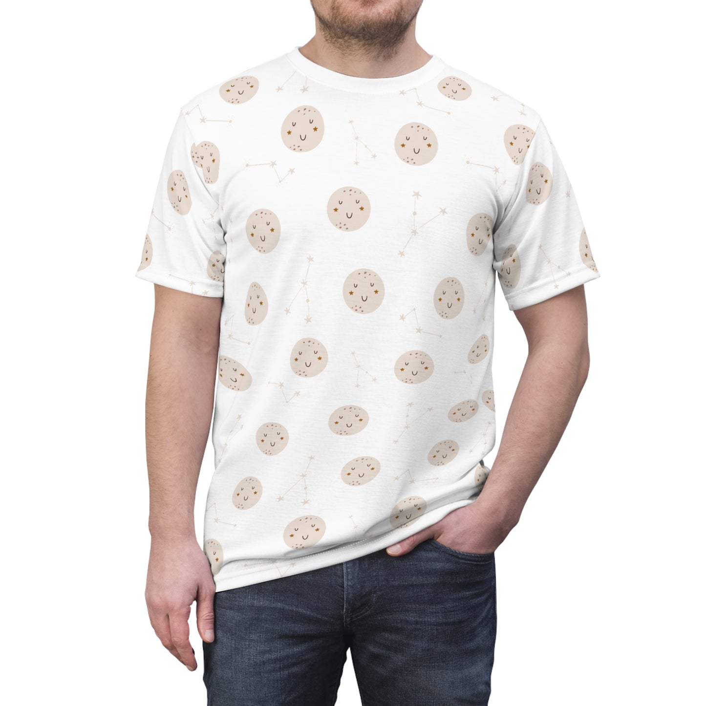 Dad's Cut & Sew T-Shirt | Space Theme