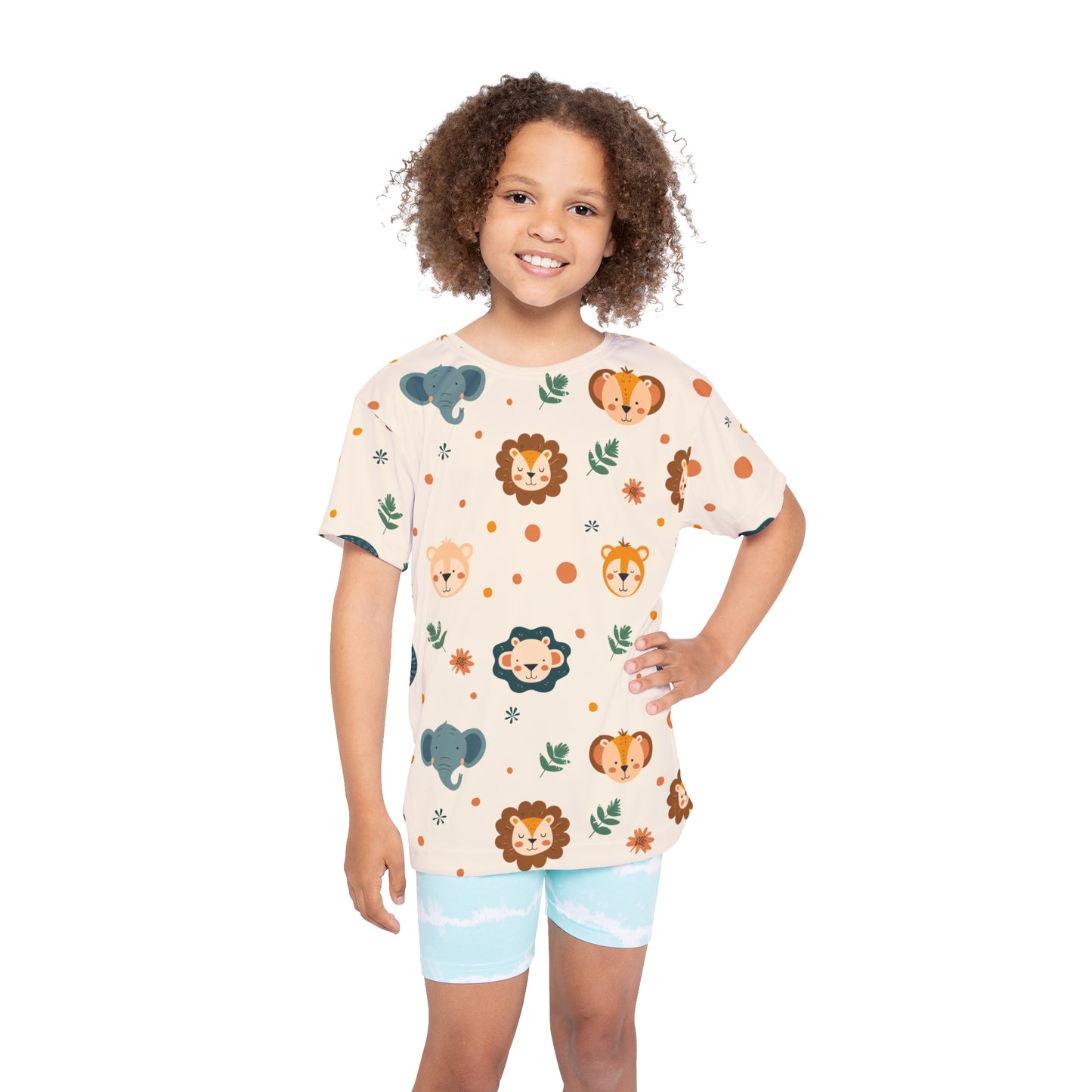 Kids Active T-Shirt | Safari Theme