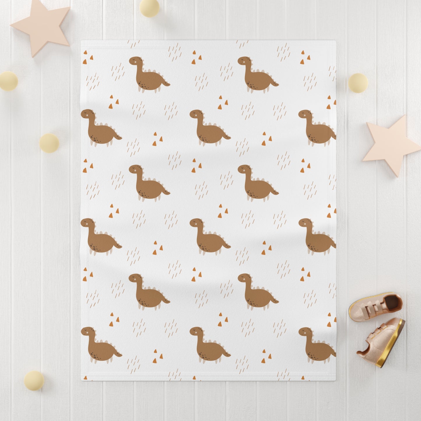 Baby Soft Fleece Blanket | Dinosaur Theme