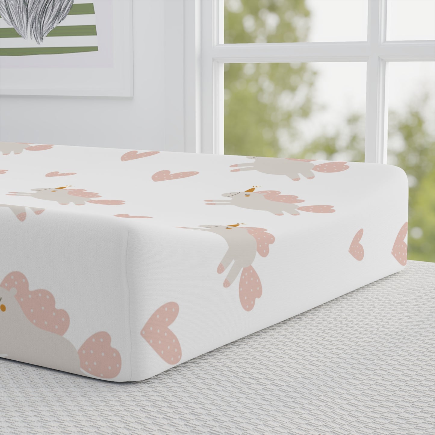 Baby Changing Pad Cover | Unicorn Theme