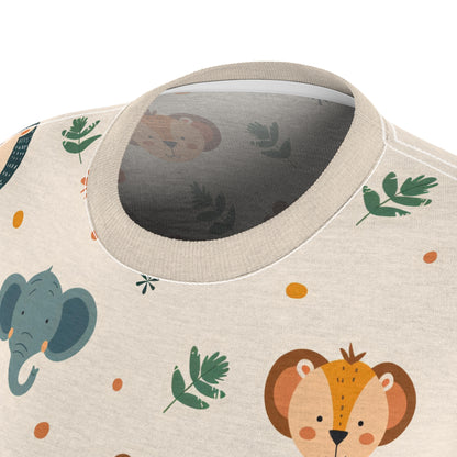 Mom's Cut & Sew T-Shirt | Safari Theme