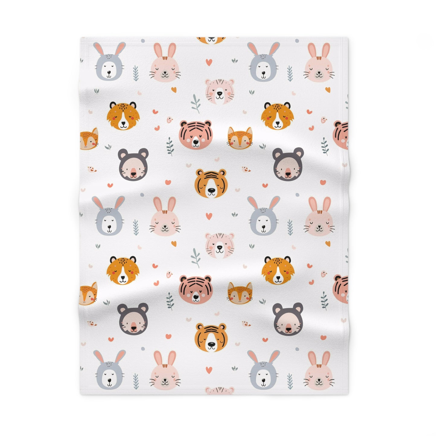 Baby Fleece Blanket | Safari Theme
