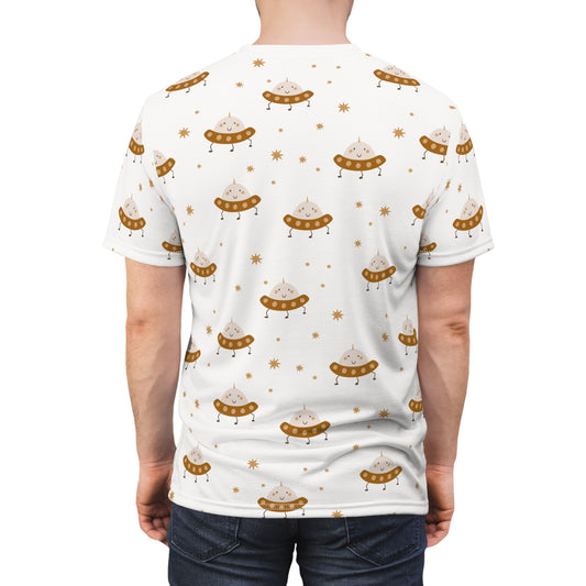 Dad's Cut & Sew T-Shirt | Space Theme