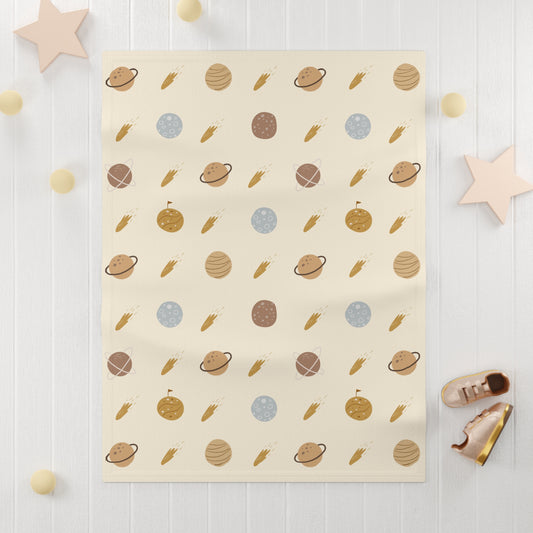 Baby Soft Fleece Blanket | Space Theme