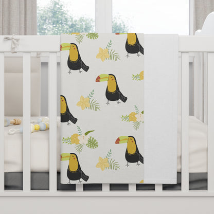 Baby Soft Fleece Blanket | Tropical Theme