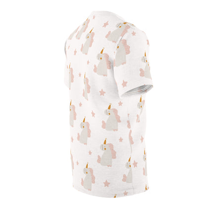 Dad's Cut & Sew T-Shirt | Unicorn Theme