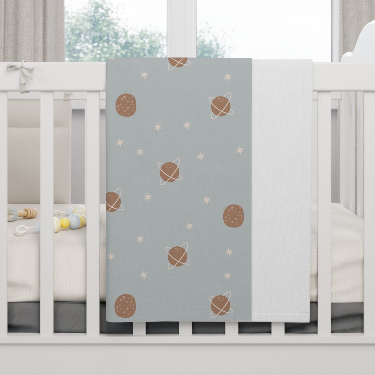 Baby Soft Fleece Blanket | Space Theme