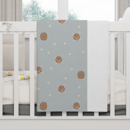 Baby Soft Fleece Blanket | Space Theme