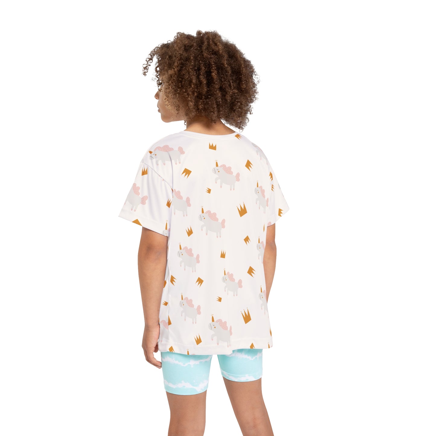 Kids Active T-Shirt | Unicorn Theme
