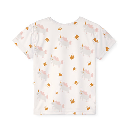 Kids Active T-Shirt | Unicorn Theme