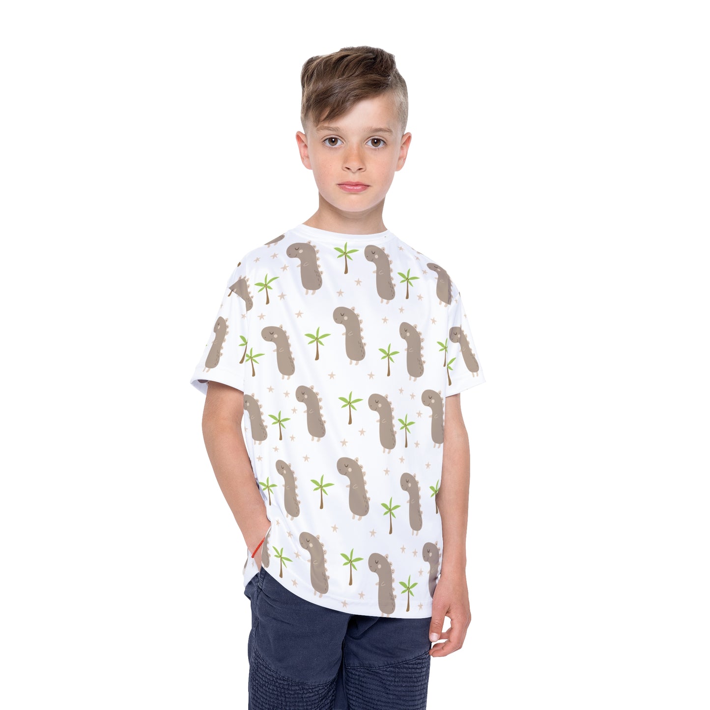 Kids Active T-Shirt | Dinosaur Theme
