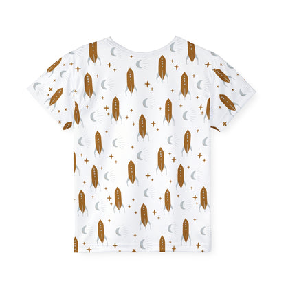 Kids Active T-Shirt | Space Theme