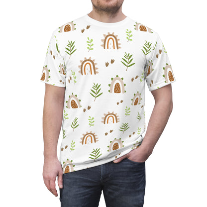 Dad's Cut & Sew T-Shirt | Dinosaur Theme