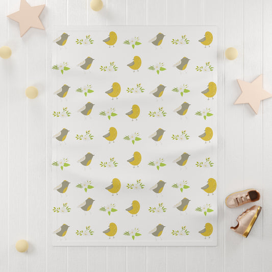 Baby Soft Fleece Blanket | Spring Theme