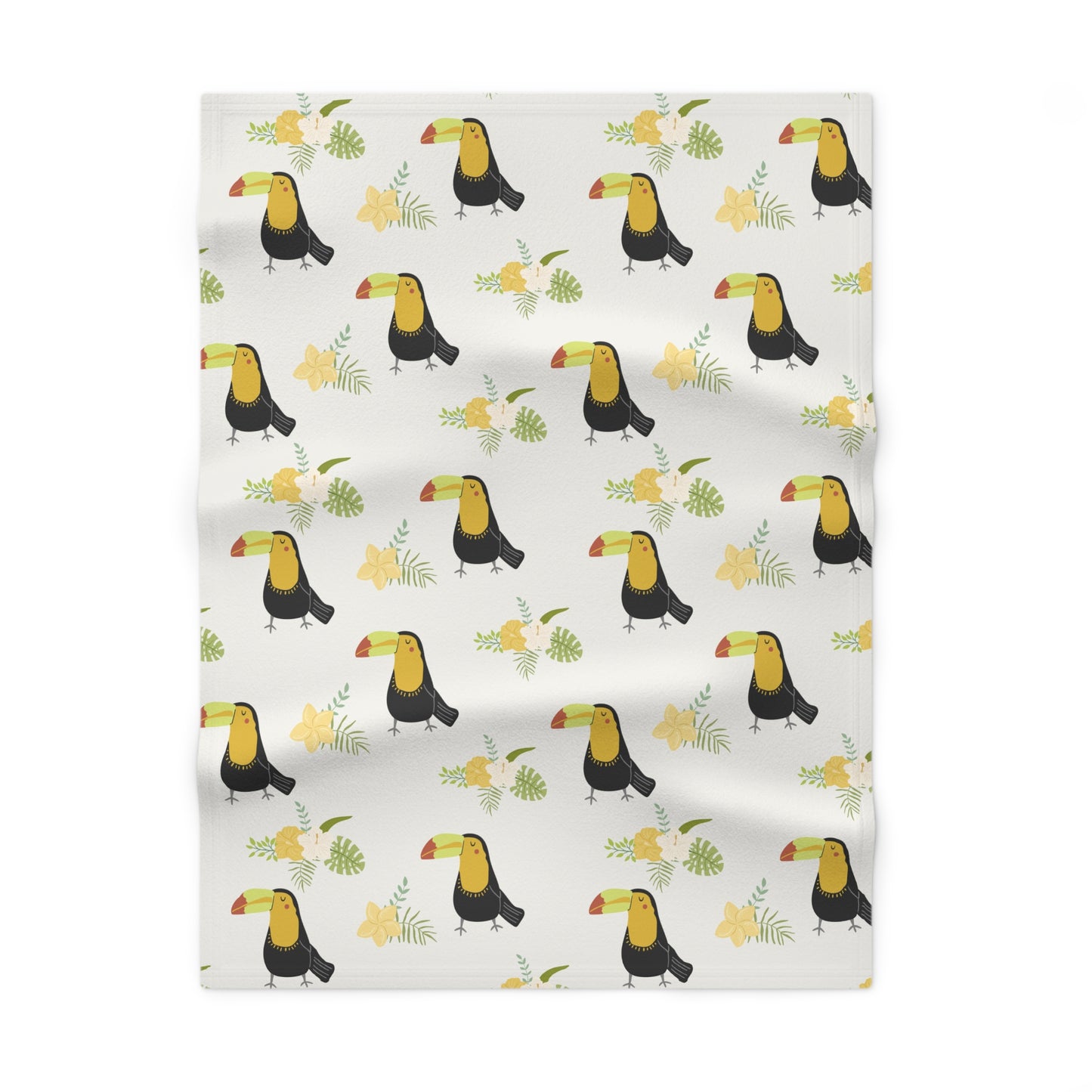 Baby Soft Fleece Blanket | Tropical Theme