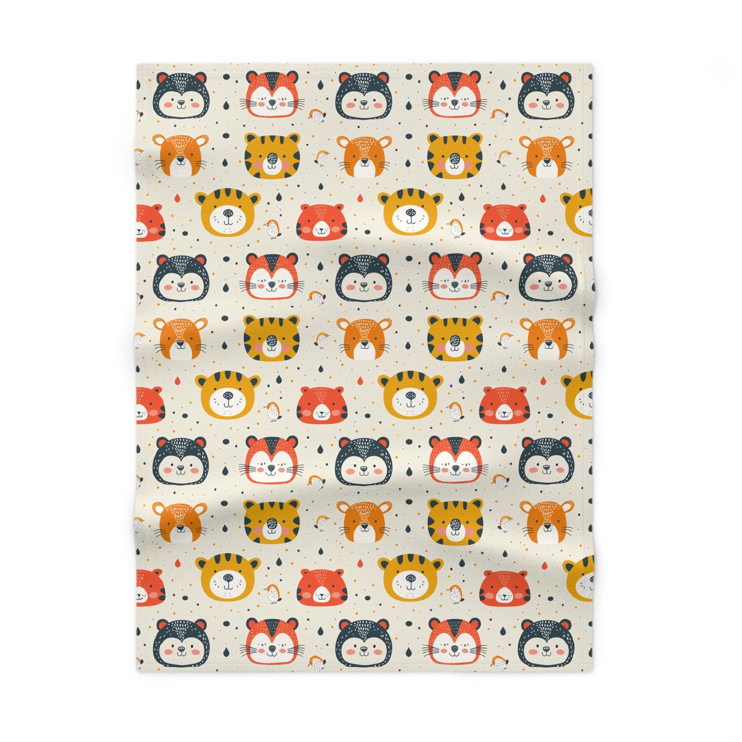 Baby Fleece Blanket | Safari Theme