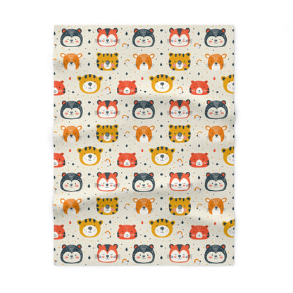 Baby Fleece Blanket | Safari Theme