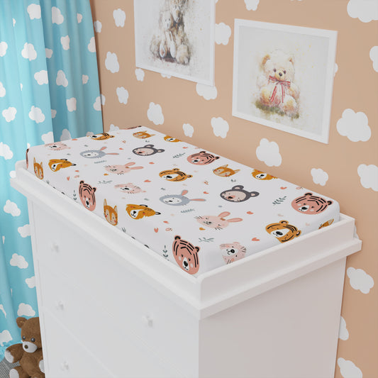Baby Changing Pad Cover | Safari Theme